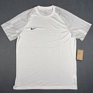 Nike Soccer Academy+ Dri-FIT Slim Fit Men's X-Large Top White/Gray